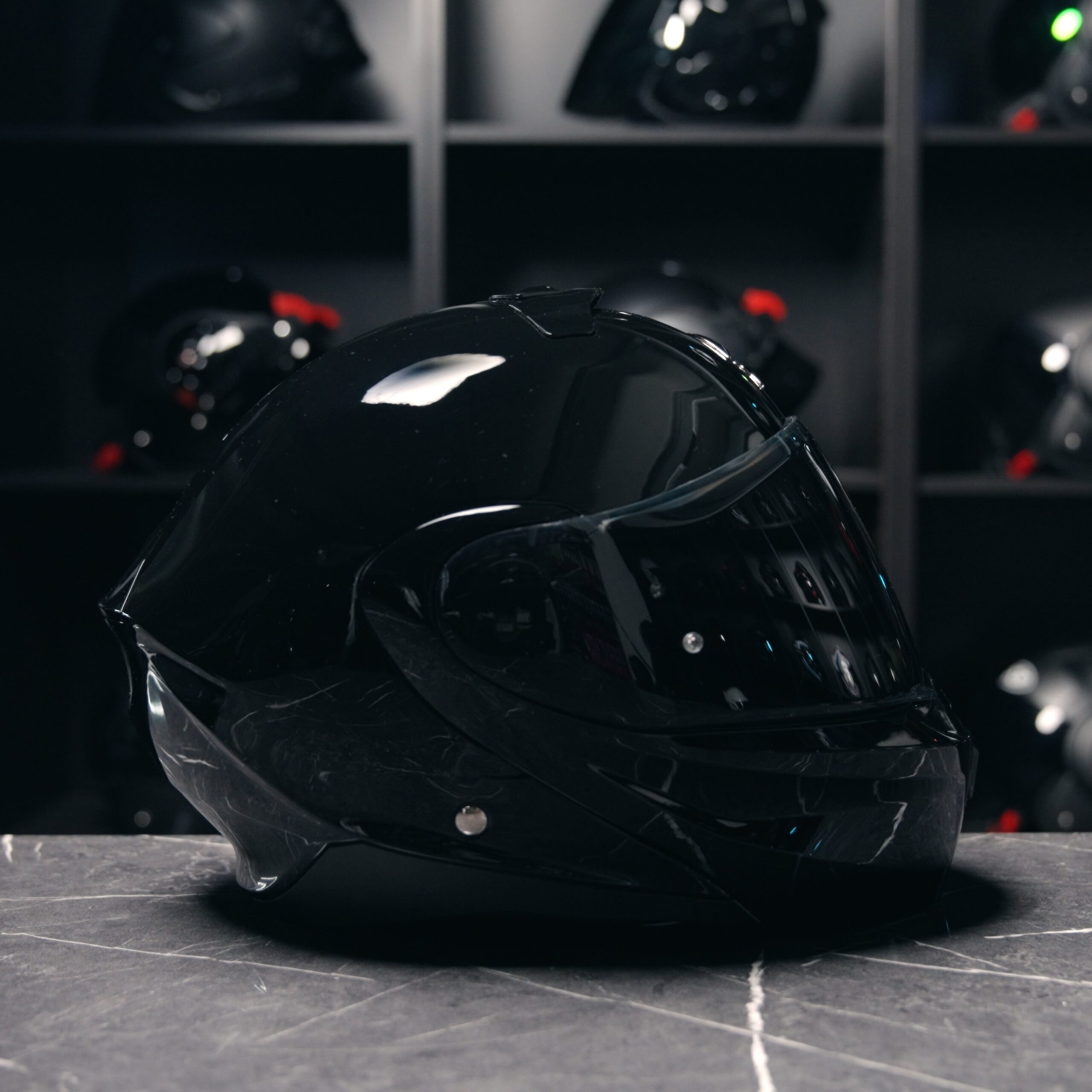 Scorpion Exo-930 Evo Solid Black Glossy