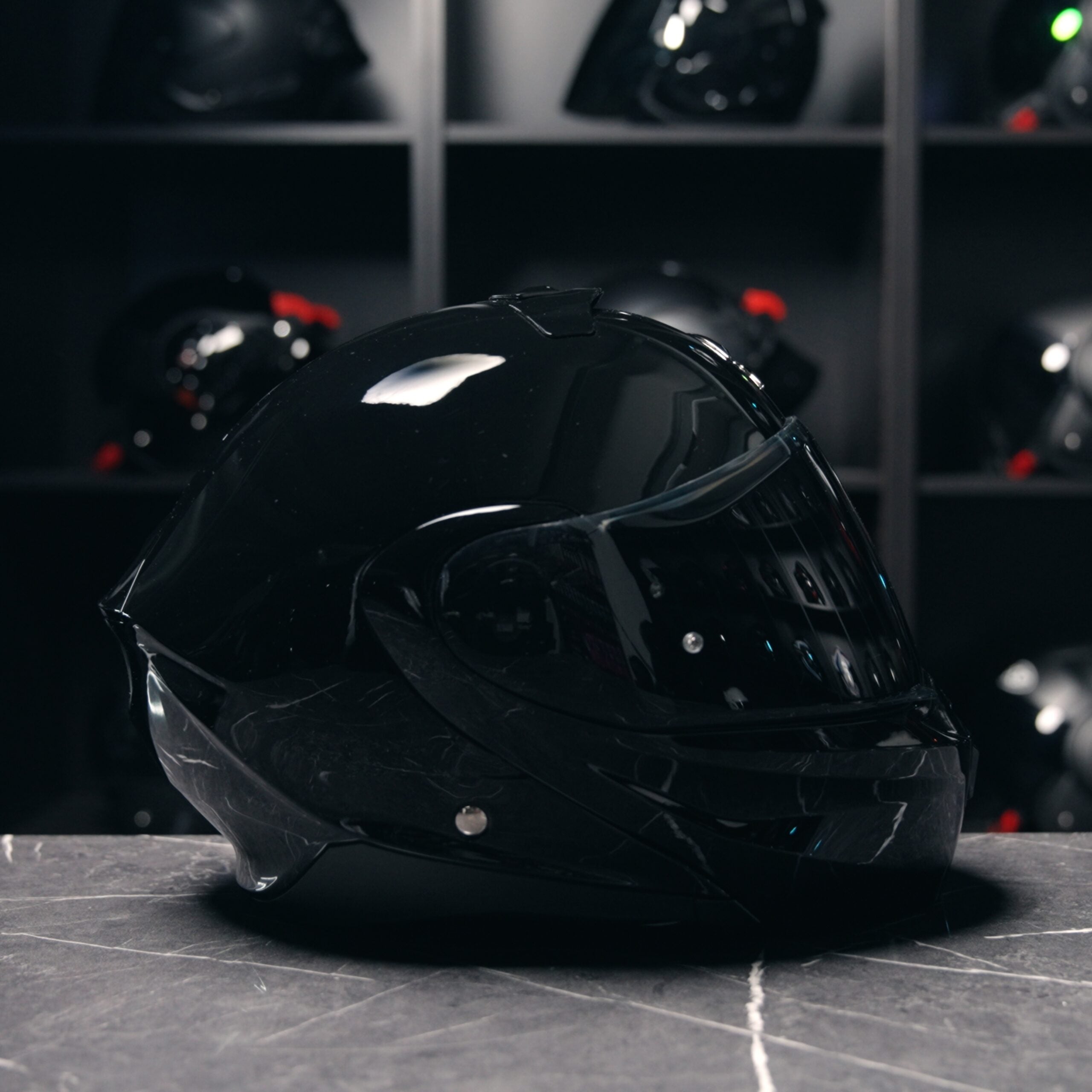 Scorpion Exo-930 Evo Solid Black Glossy