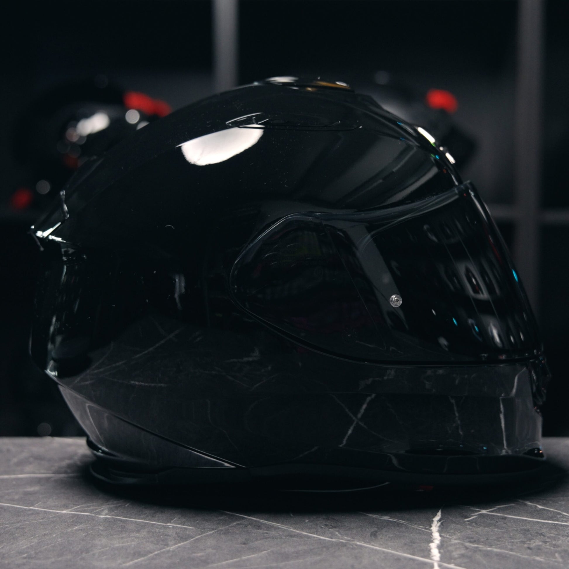 Scorpion Exo-491 Solid Glossy Black