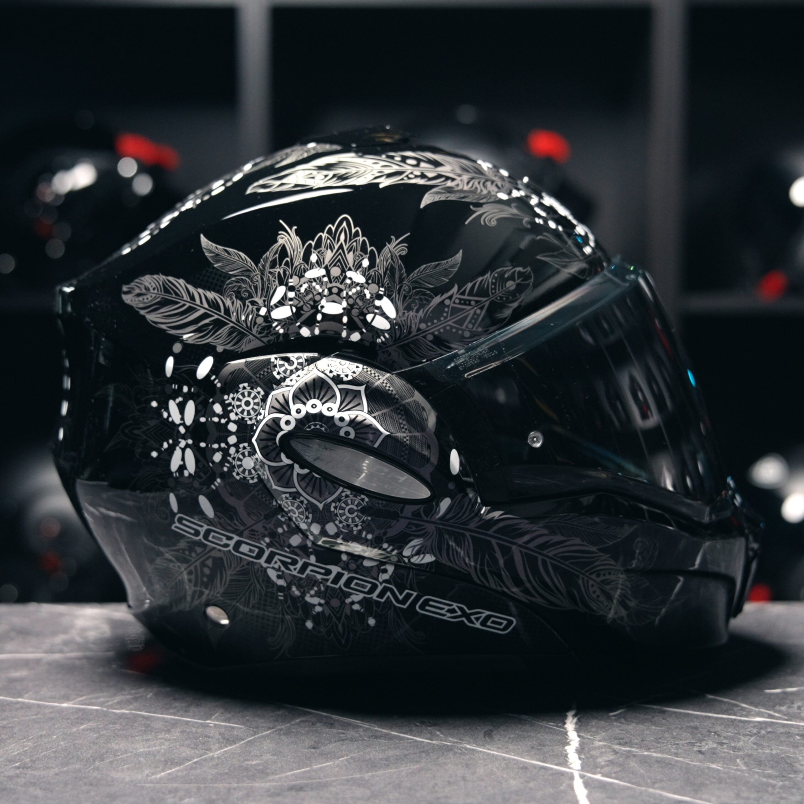 Scorpion Exo-Tech Evo Dream Black Chameleon